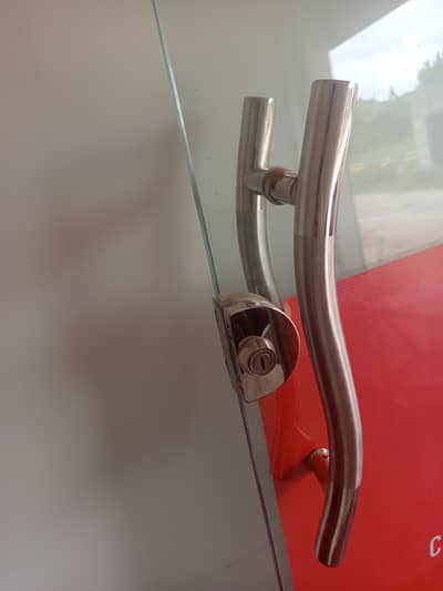 Glass front door