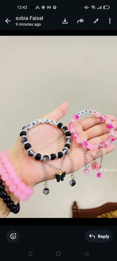beads bracelet