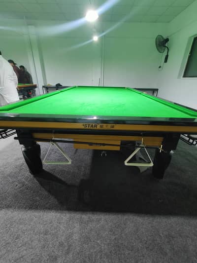 snooker Table 6*12  Brand STAR XING PAI  1 month used