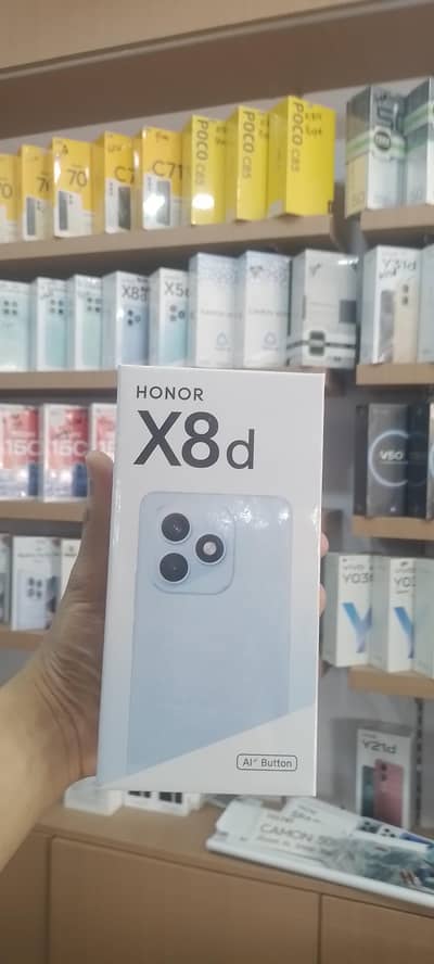 Honor X5c Honor X8d Honor X9d5G HonorX6d Boxpack Cod also available