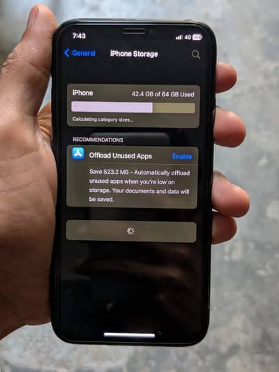 Iphone X 64 gb PTA approved