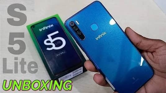 Infinix s5 lite with box
