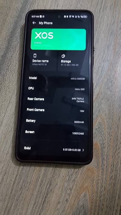 Infinix Note 30