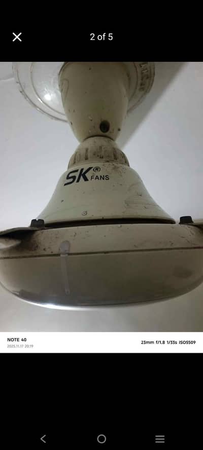 sk fan good working condition