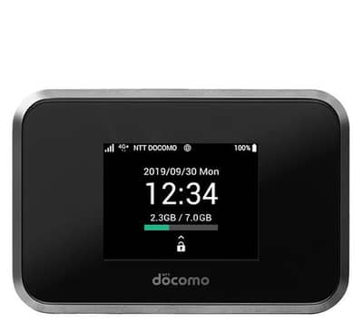 Docomo Wi-Fi station SH-05L. , W07, SH809