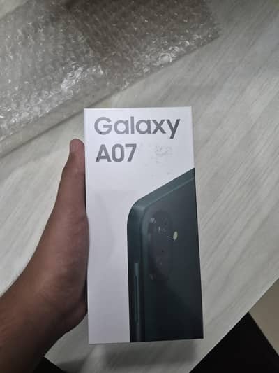 Samsung A07 4GB/128GB Brand New Box Pack