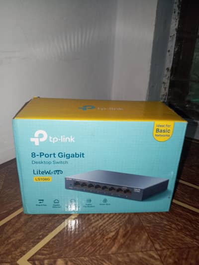 8-Port gigabit desktop switch