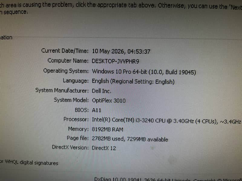 PC i3 3rd Gen 9