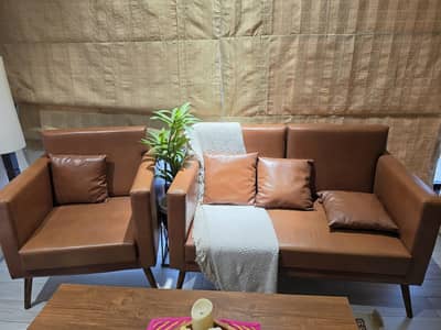 3 Seater Leather Sofa