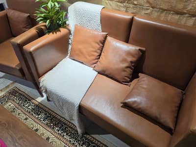 3 Seater Leather Sofa