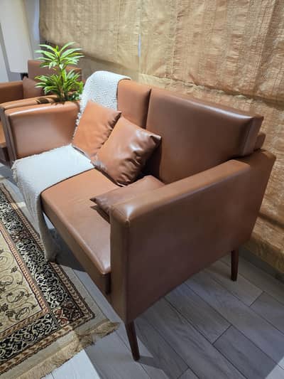 3 Seater Leather Sofa