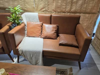 3 Seater Leather Sofa