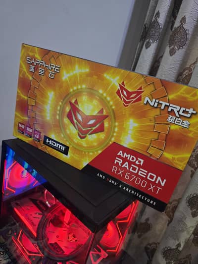 Amd Rx 6700xt 12 GB Sealed Card  Scratchless Condition
