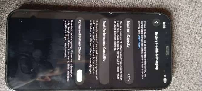 iPhone 12 Pro 128GB Original Non Open 85% Battery Health JV