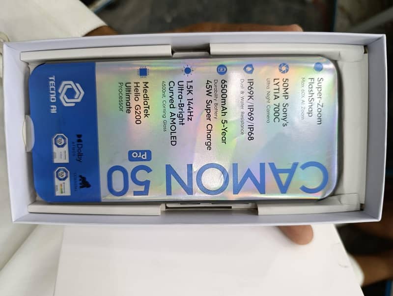 Tecno Camon 50  Pro 4