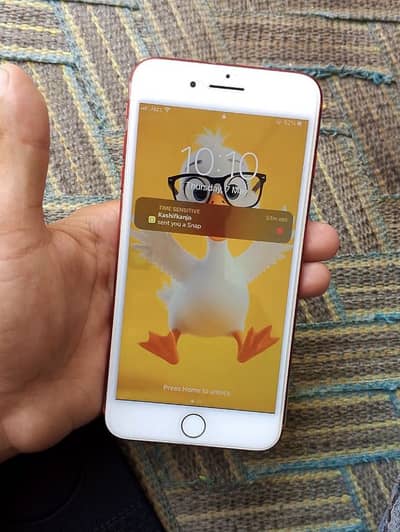 (iPhone 7 plus) (128. GB) (Waterpack)(Battery. 85) (10%10) (on non PTA)