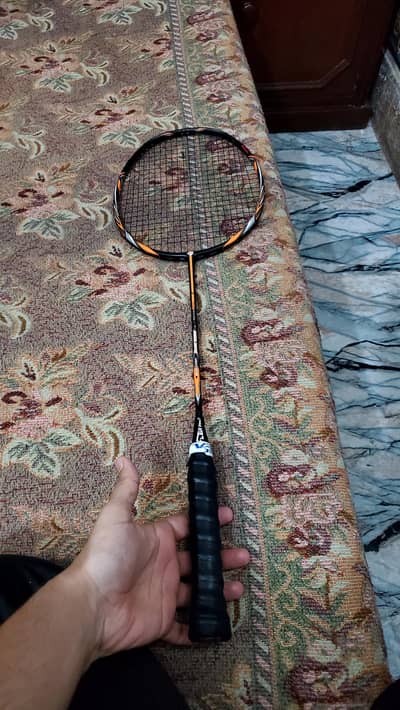 flexpro black venom 39lbs supported racket only one day use