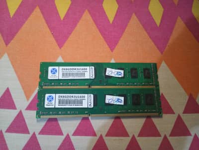 XUM 16GB DDR3 1600MHZ