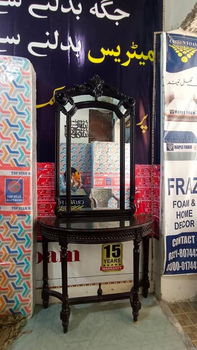 Console With Mirror For sale