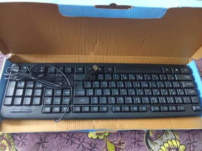 HP k 1600 Wired Keyboard - new brand  - smooth typing
