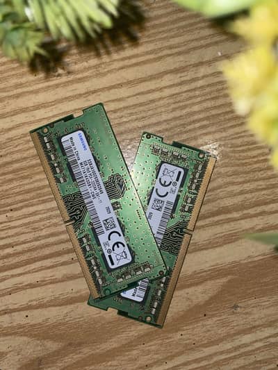 Ddr4 laptop 2 Ram sticks 8gb(3200mhz each)