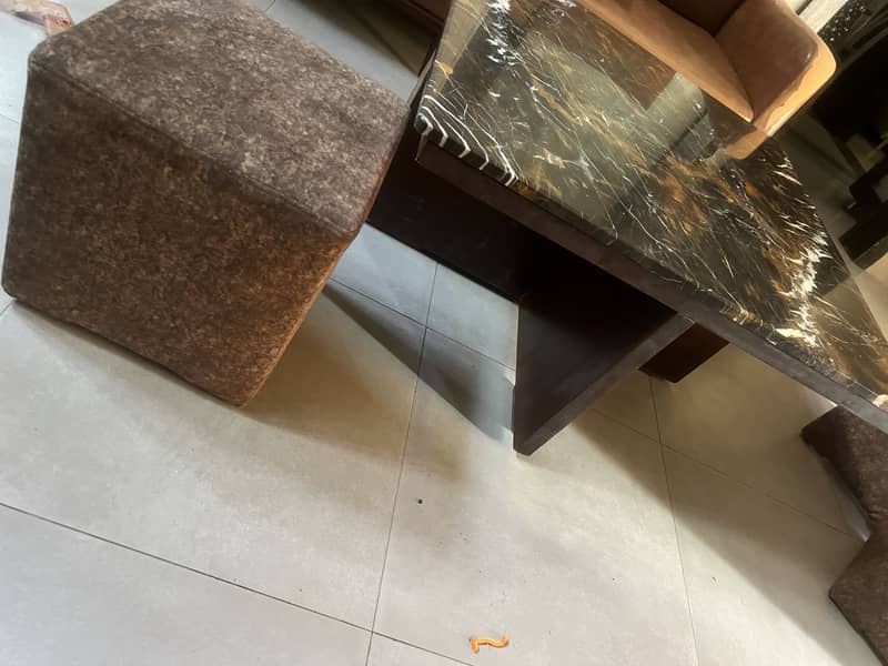 Leather sofa set 8
