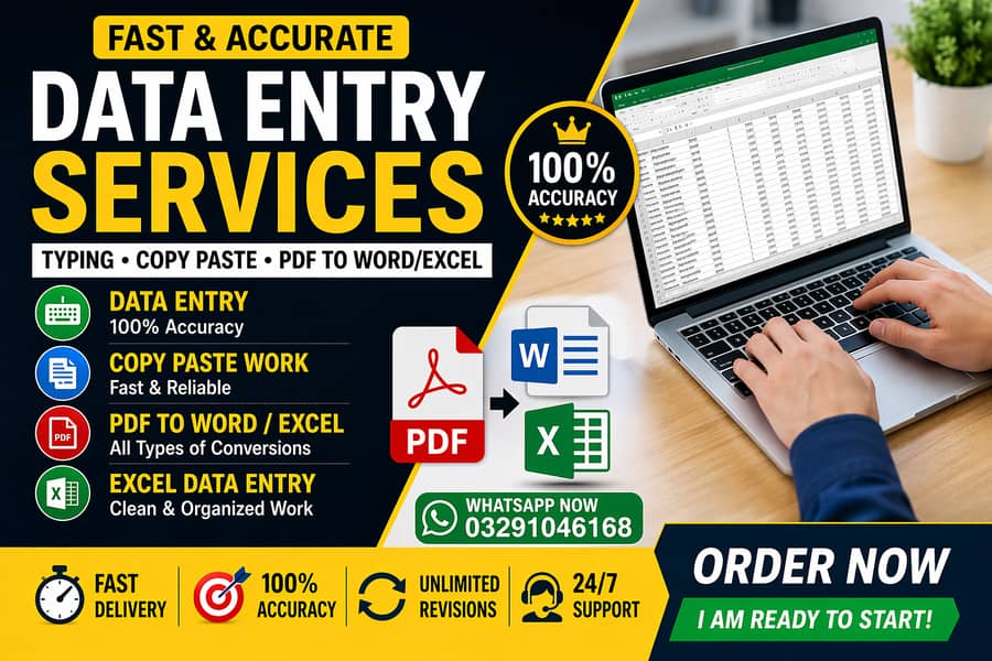 DATA Entry Operator 0