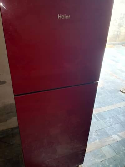 - Title: `Haier 276EPR 11 CFT Red - 4.5 Saal Warranty Baaki`