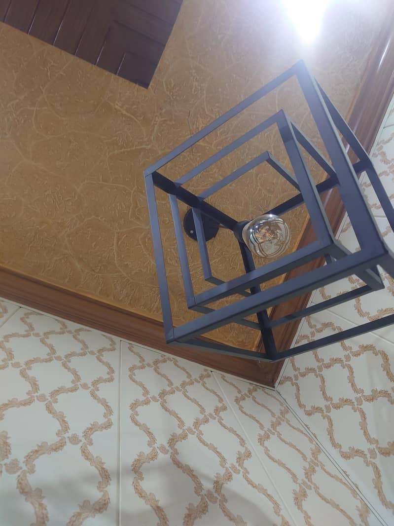 square fancy light for ceiling 1