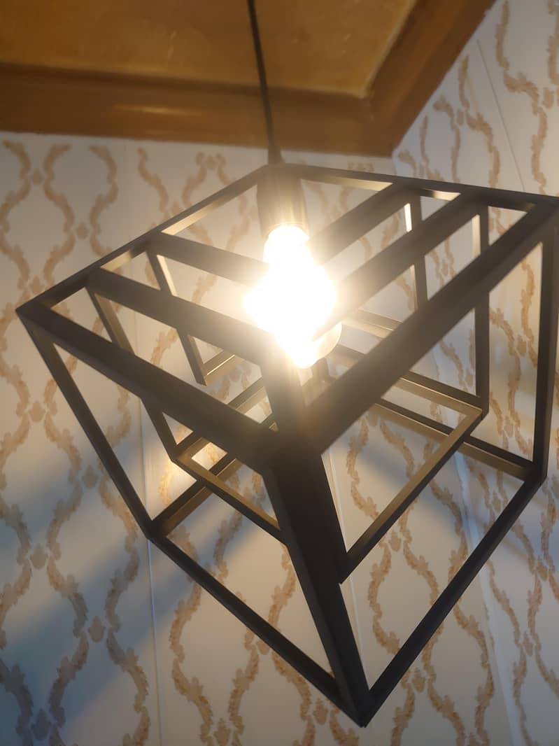 square fancy light for ceiling 4