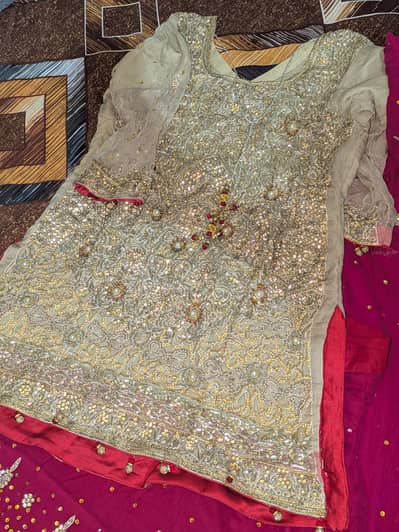 lehnga new .  just one time used