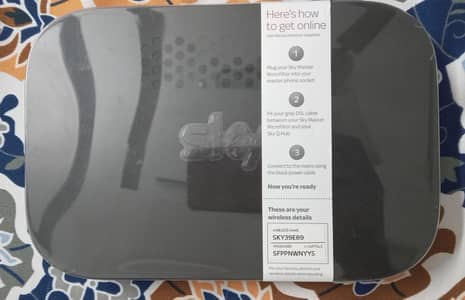 Sky wifi router/Sky router/SkyQ hub/fiber router/wifi router/router