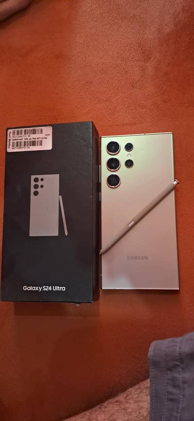 Samsung Galaxy S24 Ultra - Titanium Gray - Dual Sim - Mint Condition