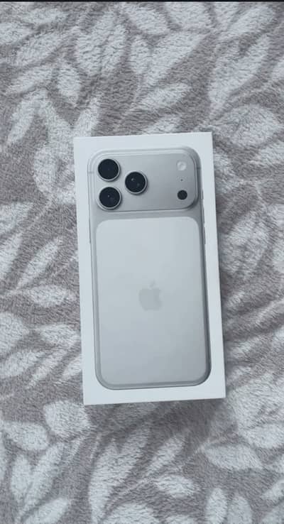 Iphone 17 pro max 256gb box pack