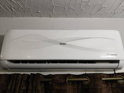 Haier DC inverter 1.5 ton new condition