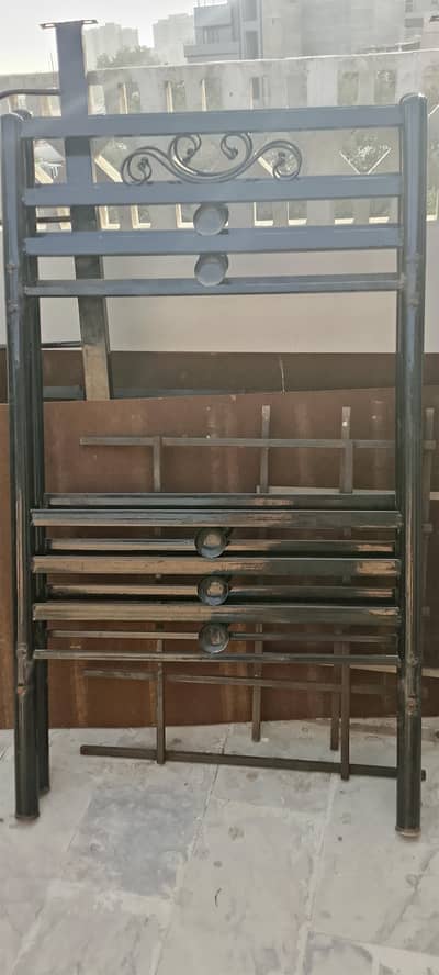 bunker bed without mattress