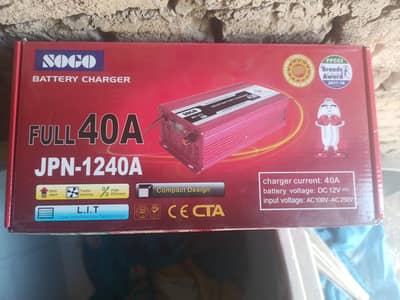 Sogo battery charger 40 Ampere