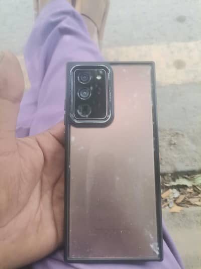 Note 20ultra 12/128 Forent Crack finger not work 100%work sale/exchng