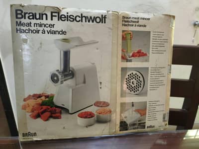 Braun Original Meat Mincer / Meat Grinder for Sale