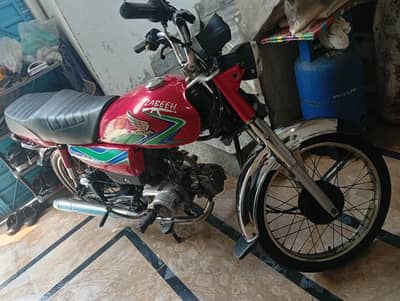 Honda CD 70 genuine parts 2018 model urgent sale