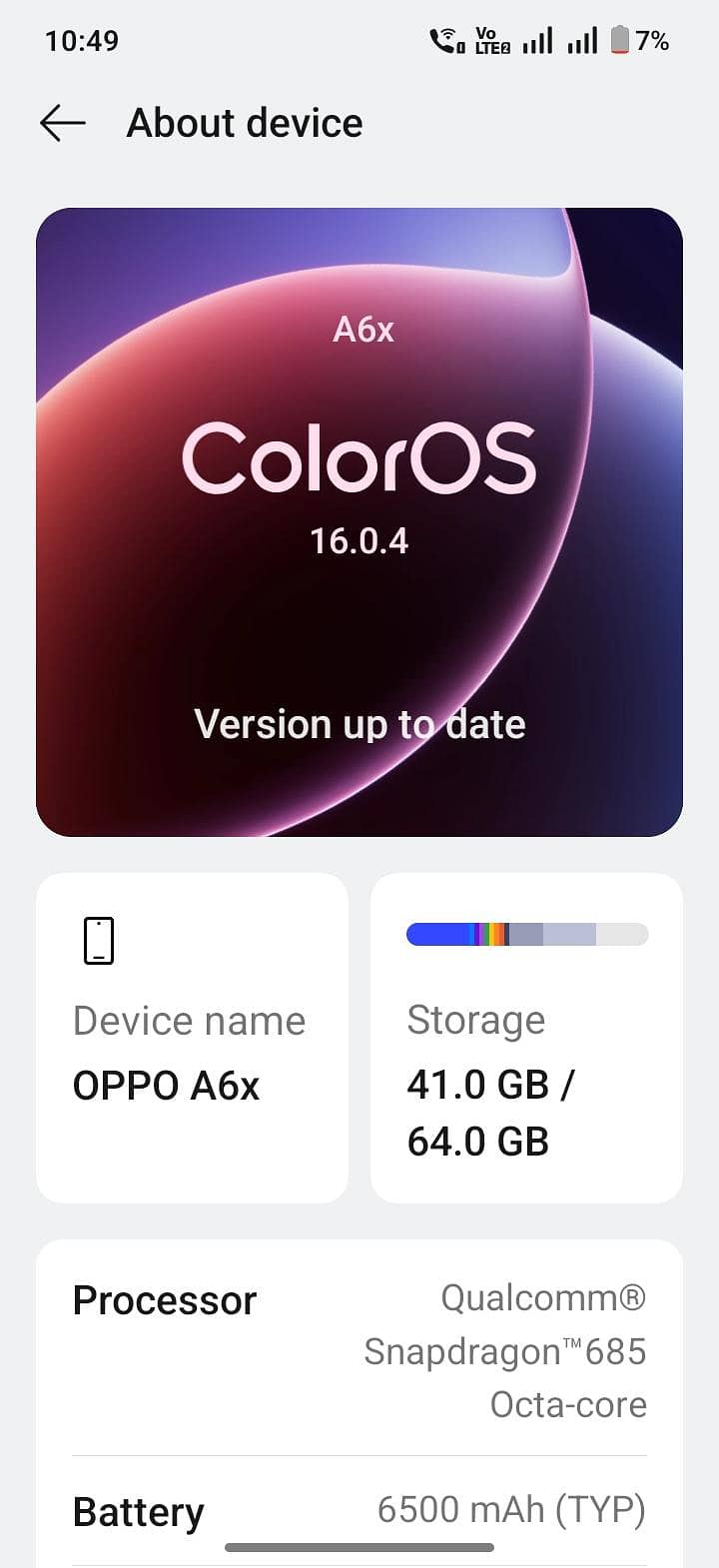 OPPO A6x 1