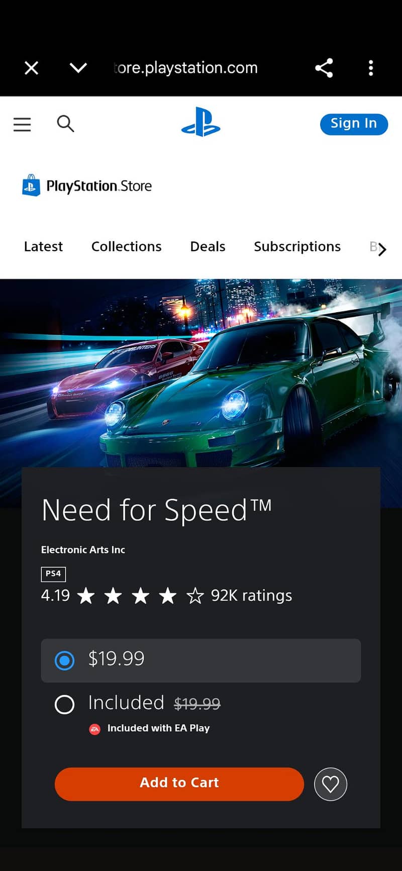 Need For Speed 1