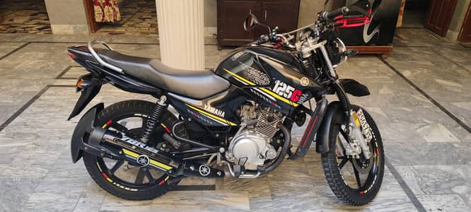 Yamaha ybr 125g modified