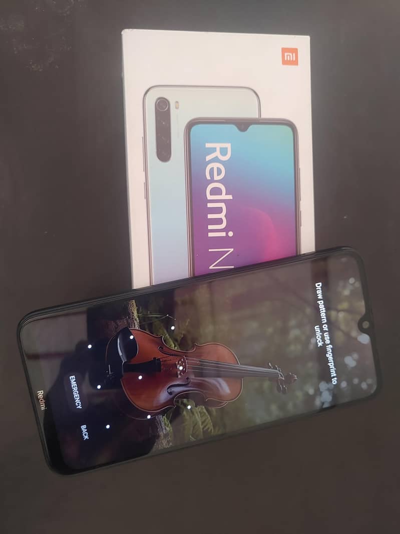 redmi note 8 full box 4