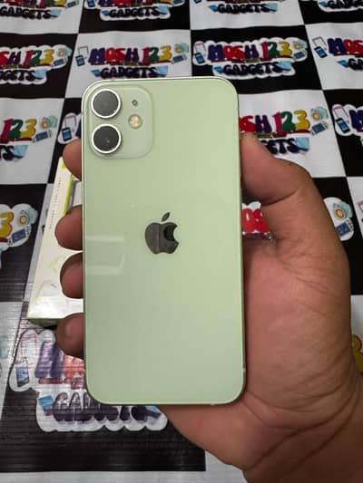 iPhone 12 mini full box only WhatsApp 03359075409