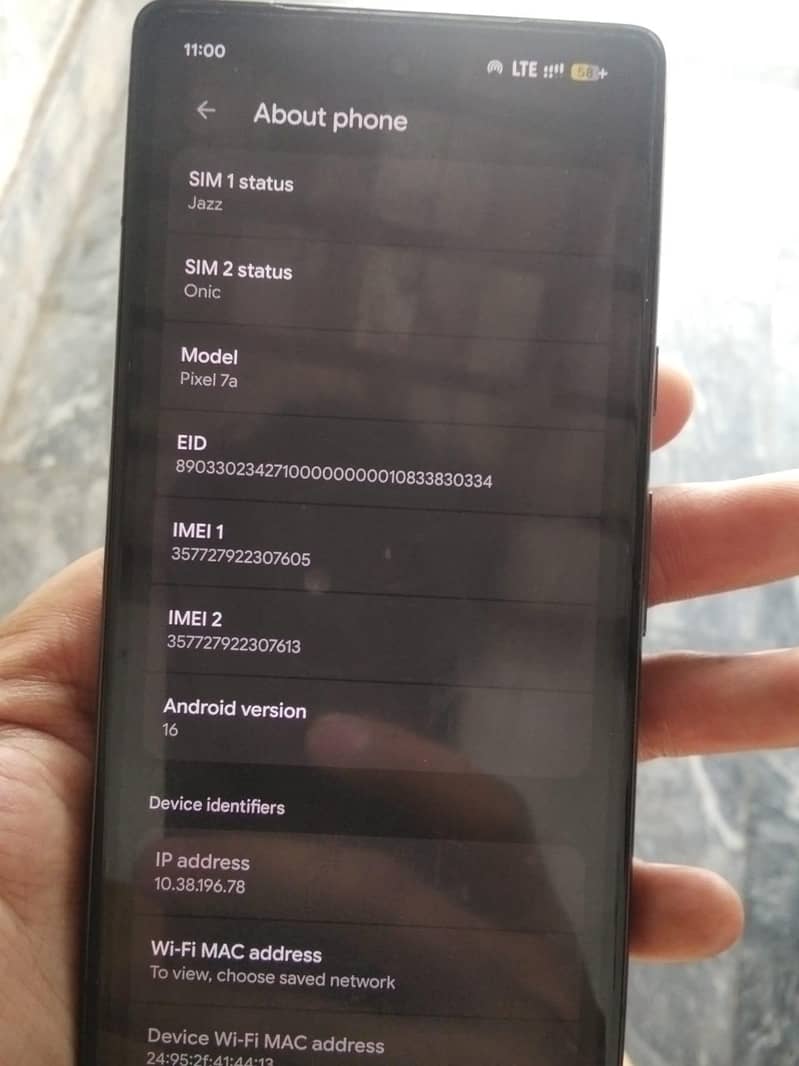 Google pixel 7a 8/128 3