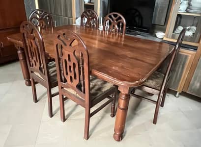 Dining Table for Sale with 6 Chairs