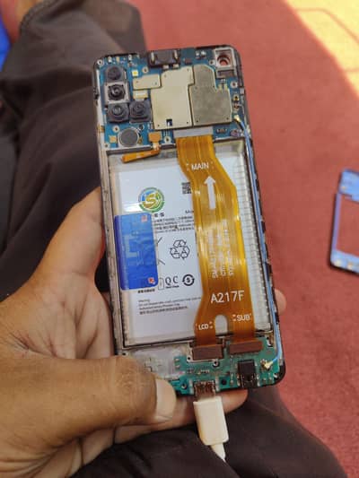 Samsung A21s panil all ok ha charging issue 03287154846 what sap no