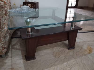 Center Glass Table ( 3 Ply Width)
