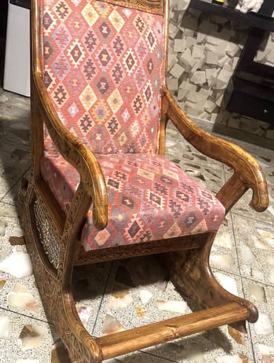 Chinoti solid wood swing chair